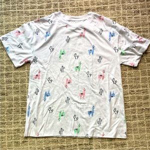 NWT Llama tee, women’s size small